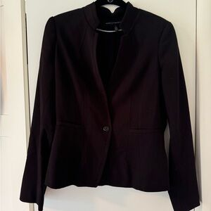 White House Black Market Feminine Fit Black Blazer size 6